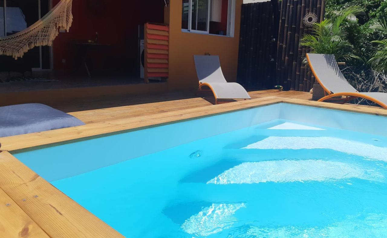 Ti Coin Relax Bungalow Vue Mer Piscine Privee Saint-Francois  Eksteriør bilde