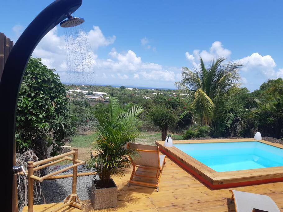 Ti Coin Relax Bungalow Vue Mer Piscine Privee Saint-Francois  Eksteriør bilde